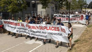 Una protesta contra la quota femenina irromp en les oposicions de Bombers