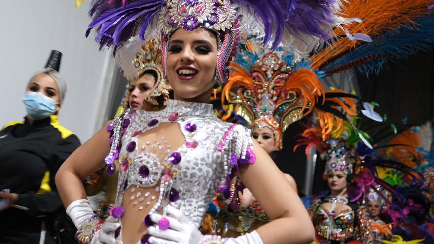 Las comparsas se preparan para salir a concursar en el Carnaval de Las Palmas de Gran Canaria 2022