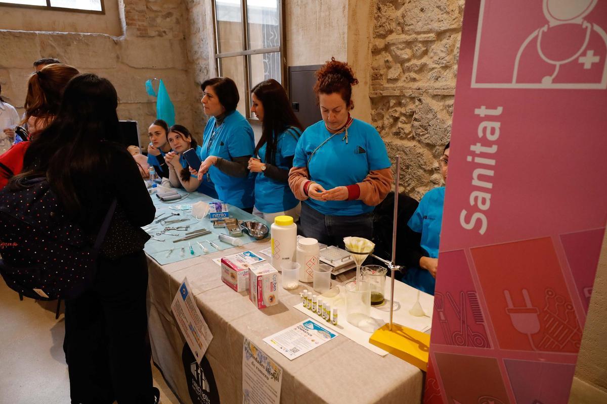 Imágenes de la Fira d'Habilitats FP de L’Alcoià y el Comtat