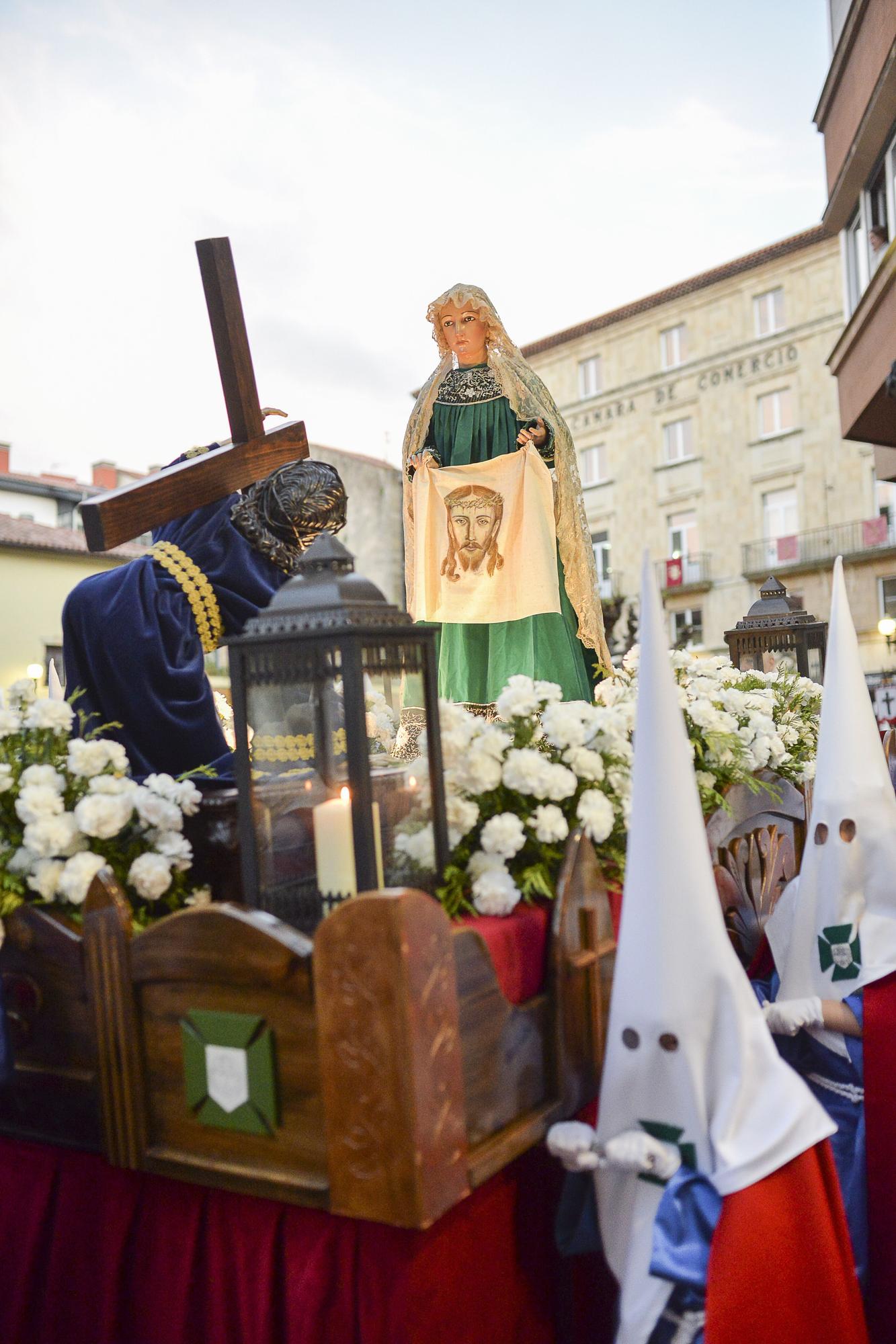 EN IMÁGENES: Los sanjuaninos protagonizan la procesión de la Tercera Palabra en Avilés