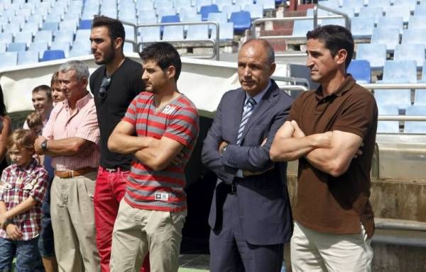 Imágenes de la inauguración del corazón del estadio