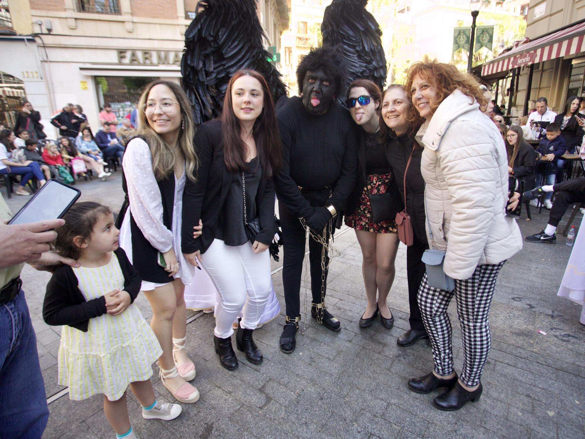 Las imágenes de la procesión del Domingo de Resurreción en Murcia