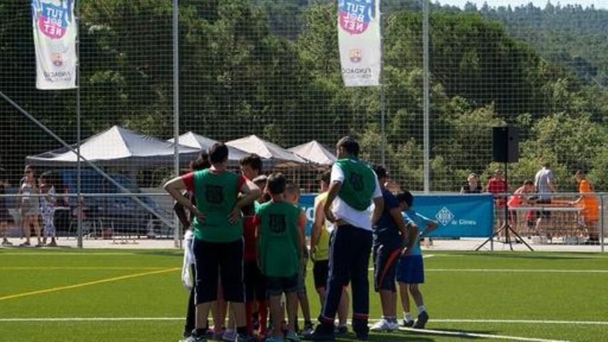 &#039;FutbolNet&#039; celebra una diada festiva al barri de Vilaroja