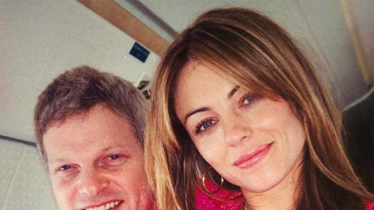 Liz Hurley y Steve Bing
