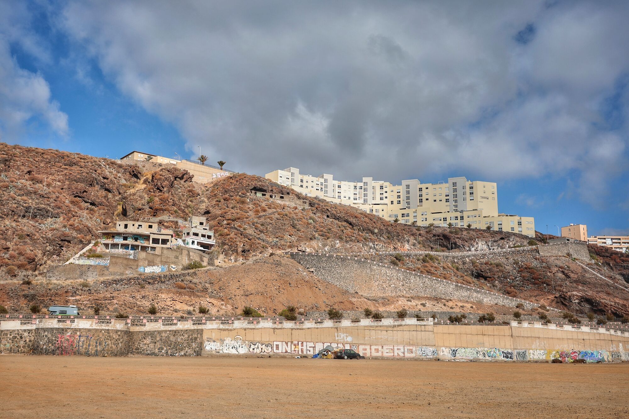 Visita con los arquitectos de La Mareta de Añaza a la nueva zona de Santa Cruz de Tenerife.