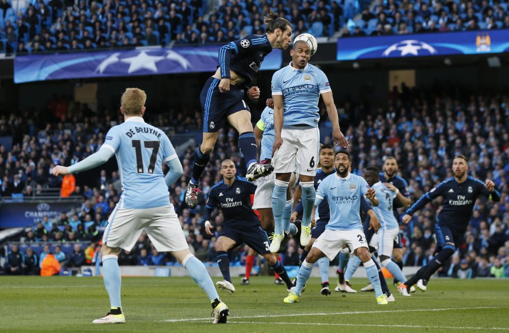 Imágenes del partido entre Manchester City y Real