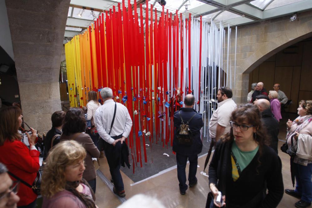 Girona es torna a omplir de visitants el darrer cap de setmana de Temps de Flors