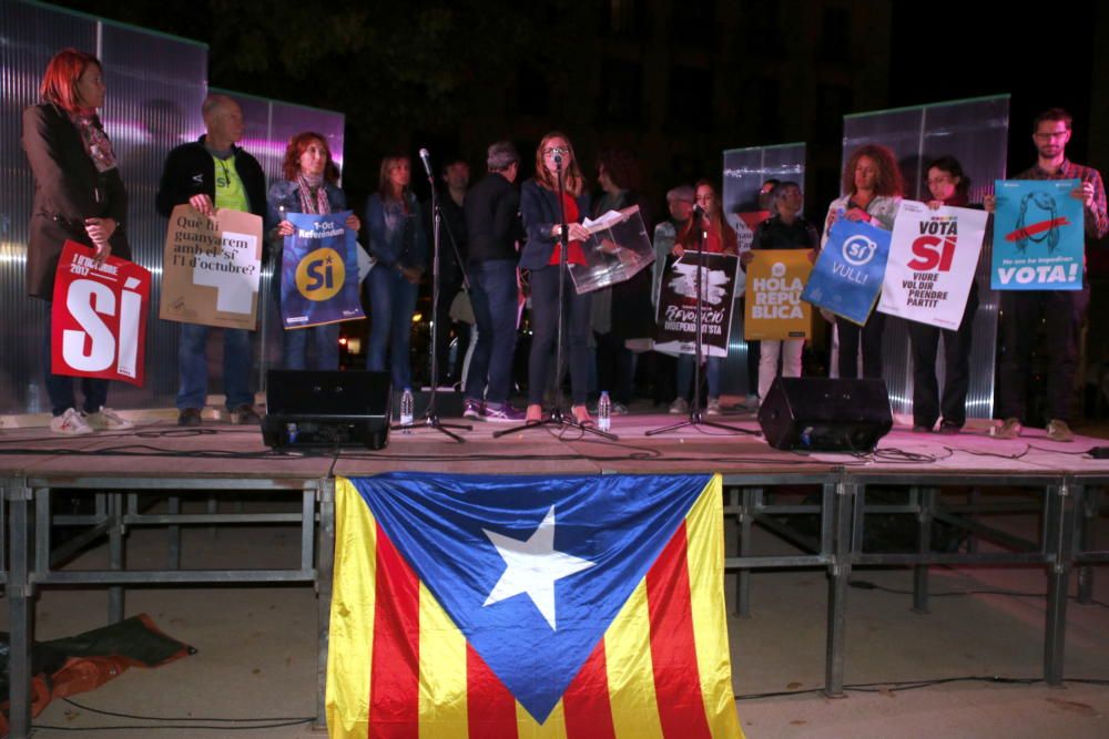 Tret de sortida de la campanya a Girona