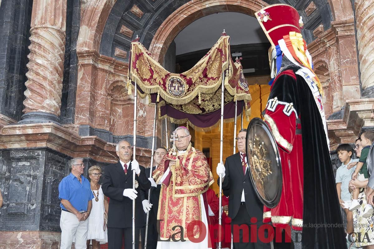 Así se ha vivido en Caravaca la clausura del Quinario de la Vera Cruz