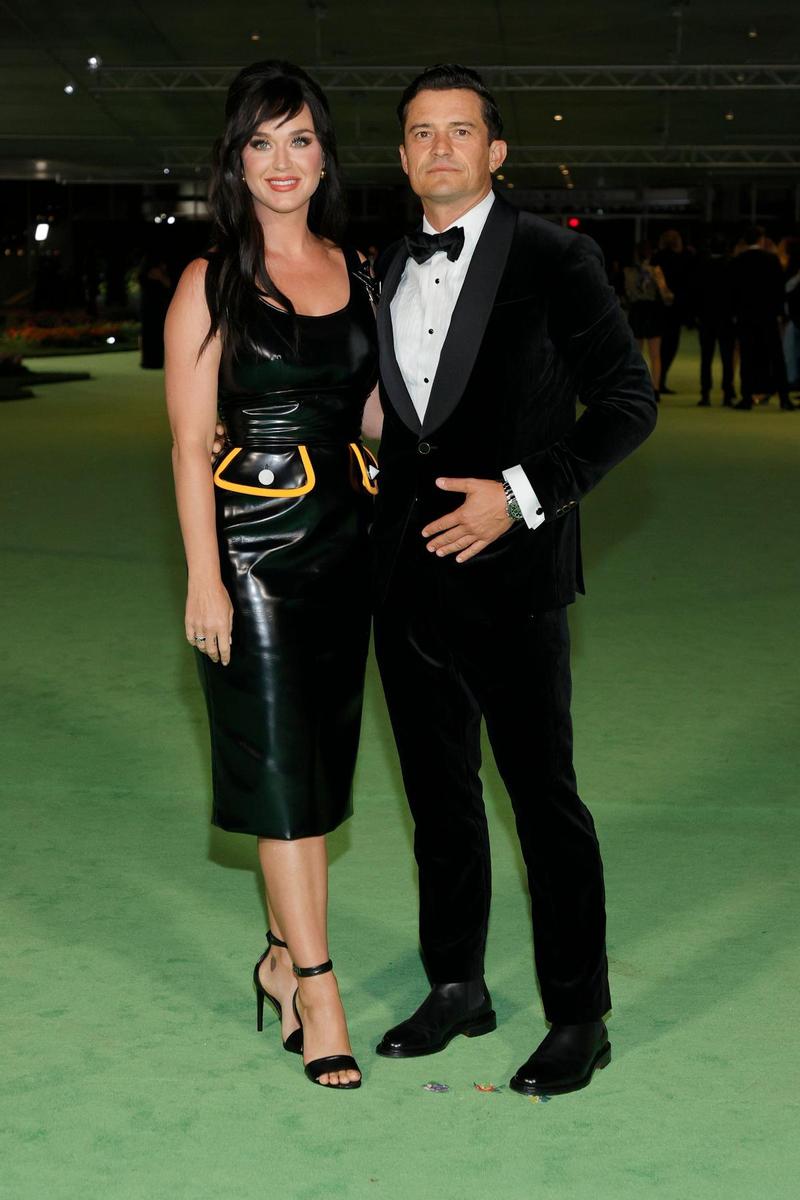 Katy Perry y Orlando Bloom en la inauguración del Academy Museum Of Motion Pictures