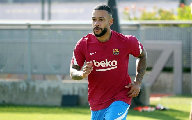 Las imágenes del primer entreno de Memphis