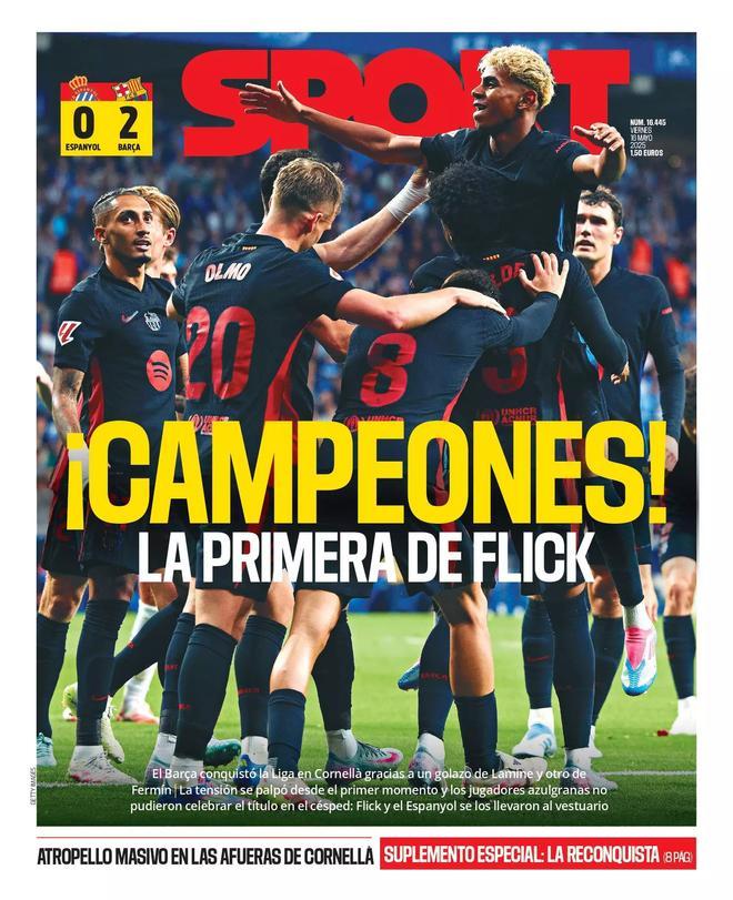 Las portadas de la prensa deportiva de hoy