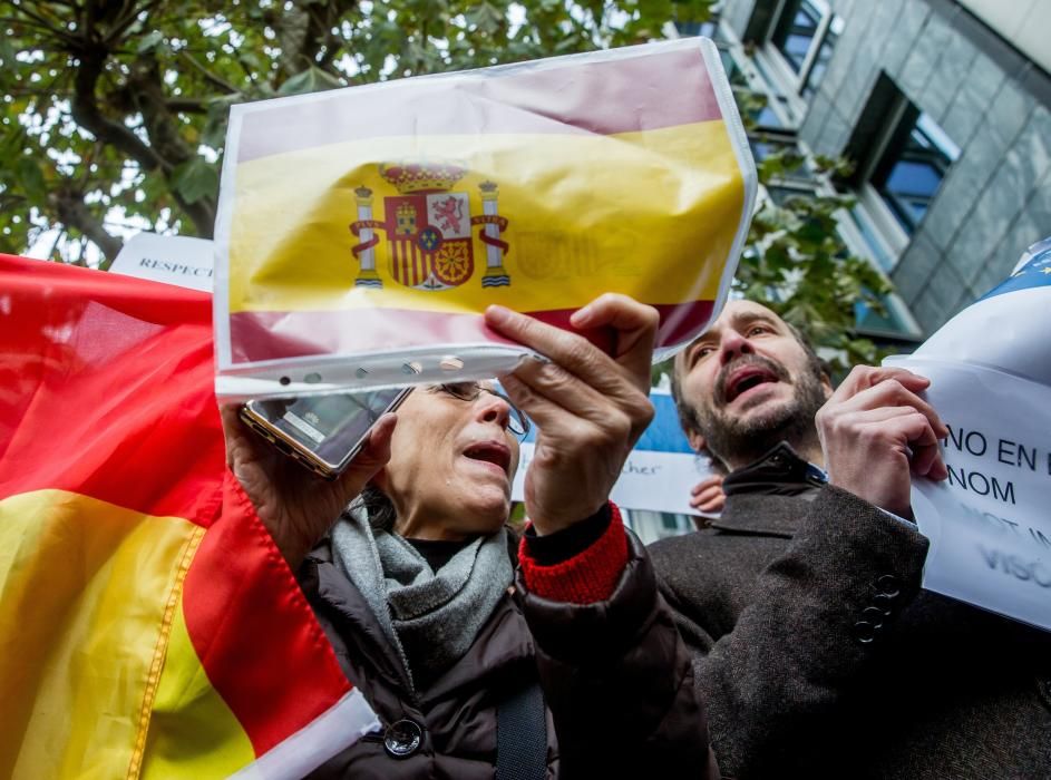 Les imatges de la compareixença de Puigdemont