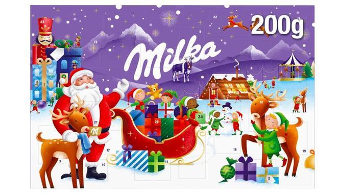 Calendario de Adviento de Milka