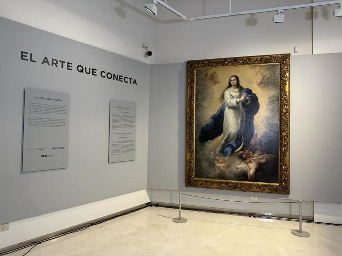 La 'Inmaculada Concepción' de Murillo en el Museo de Huesca.