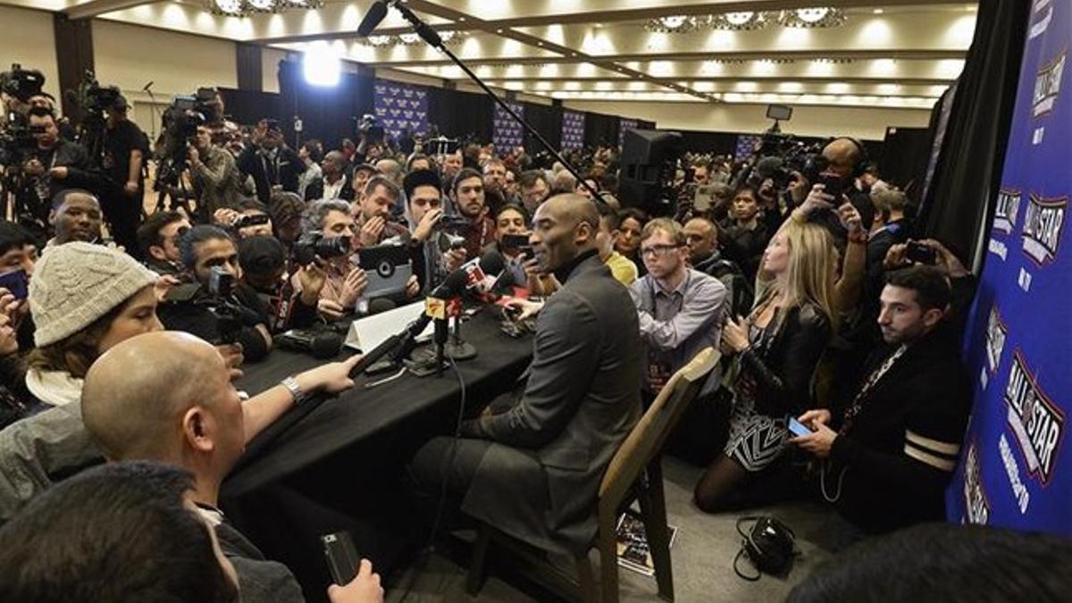 Kobe Bryant se ha llevado la atención de todos los medios en Toronto