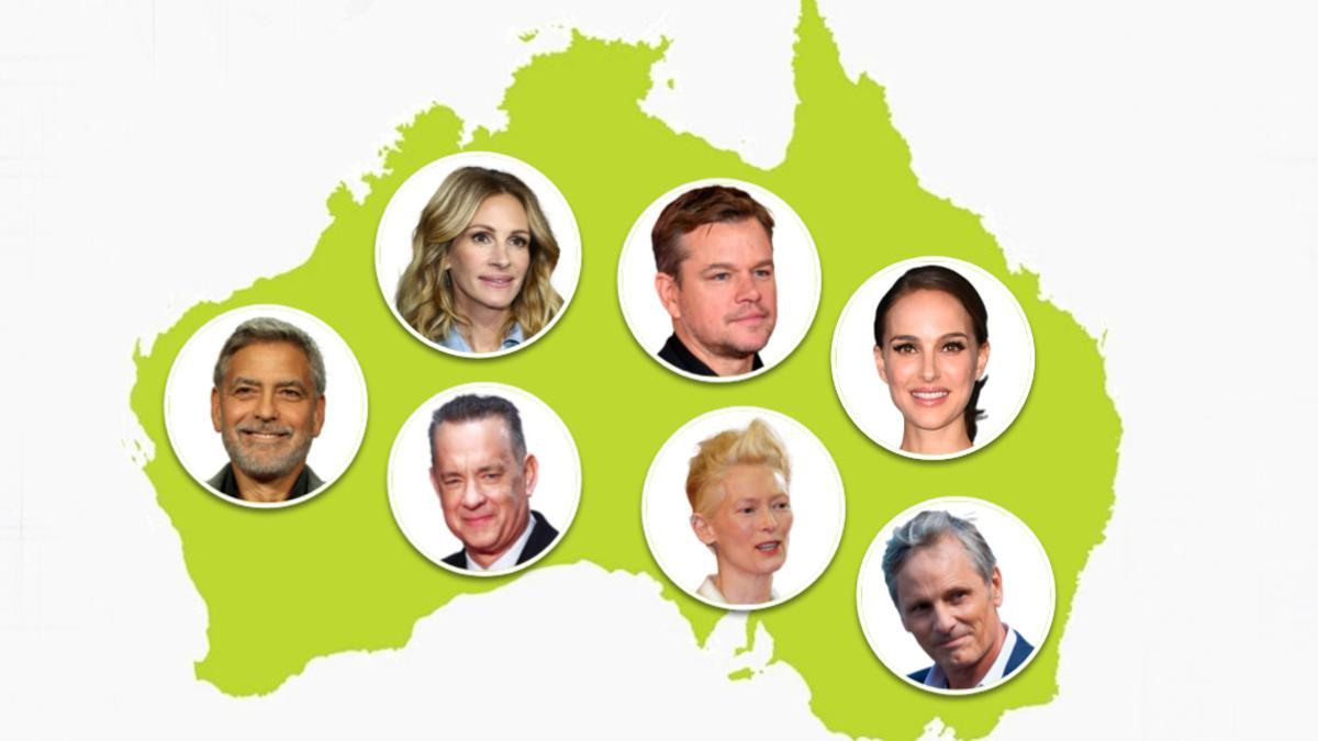 Los actores de Hollywood ruedan ahora en Australia