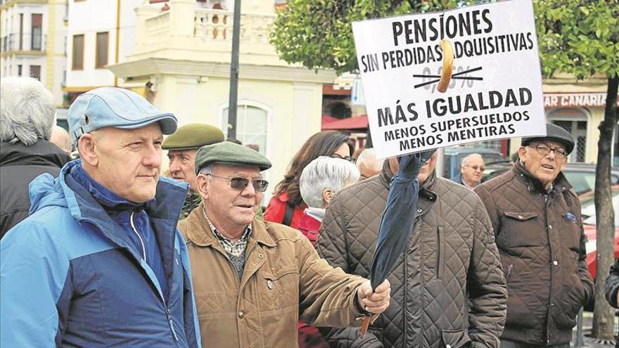 Los egabrenses reclaman pensiones dignas