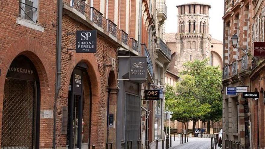 Vistas de la ciudad francesa de Toulouse.