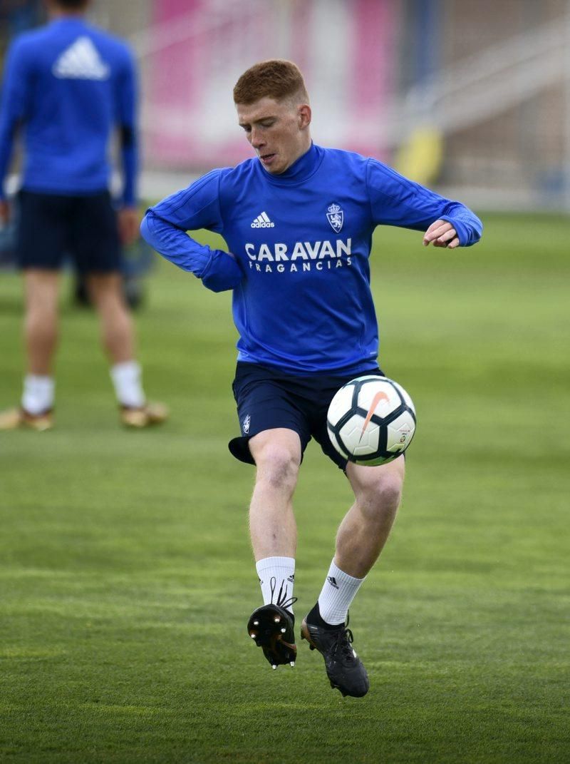 El Real Zaragoza se prepara para el 'derbi' de mañana