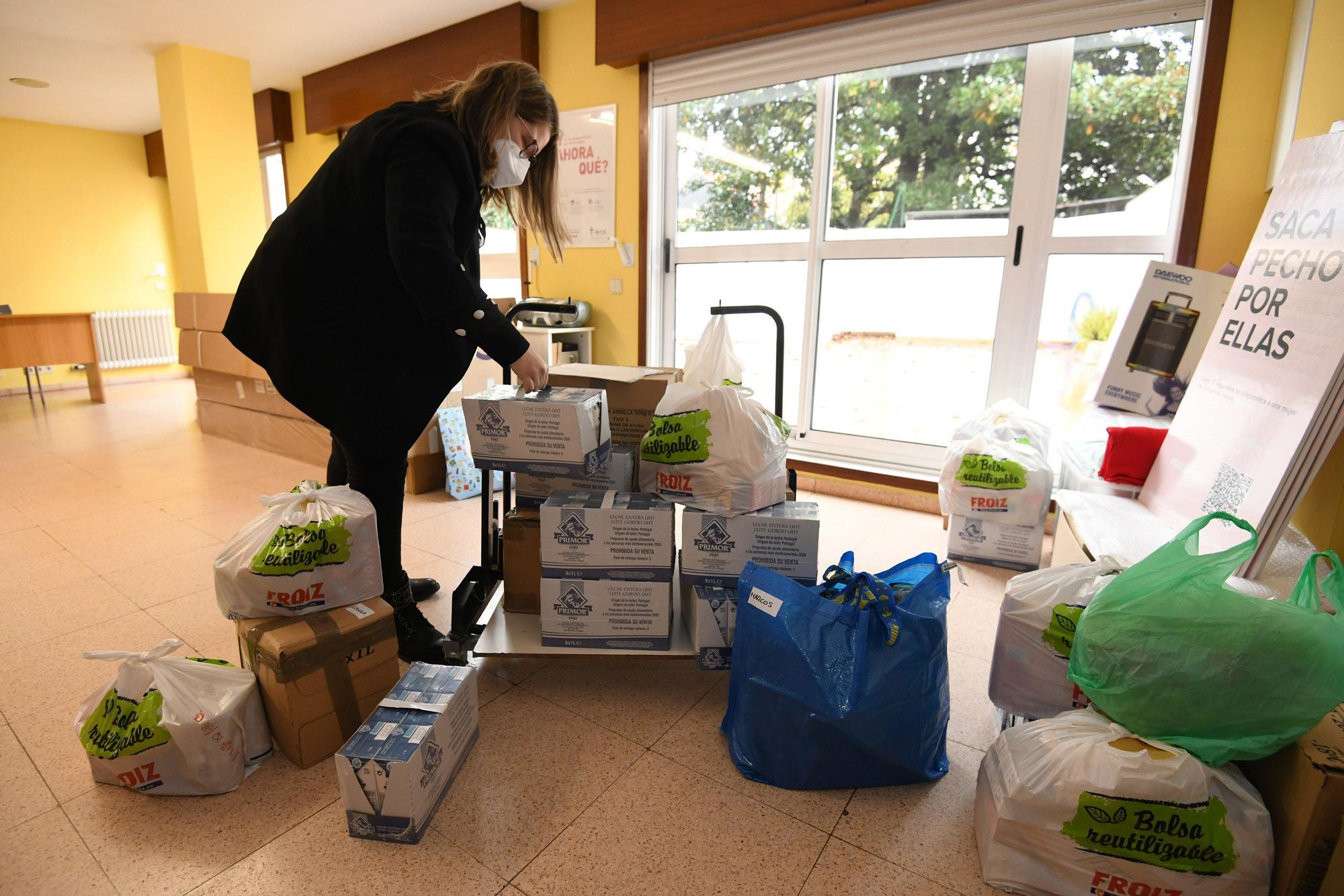 Reparto a domicilio de alimentos para pacientes oncológicos en riesgo de exclusión