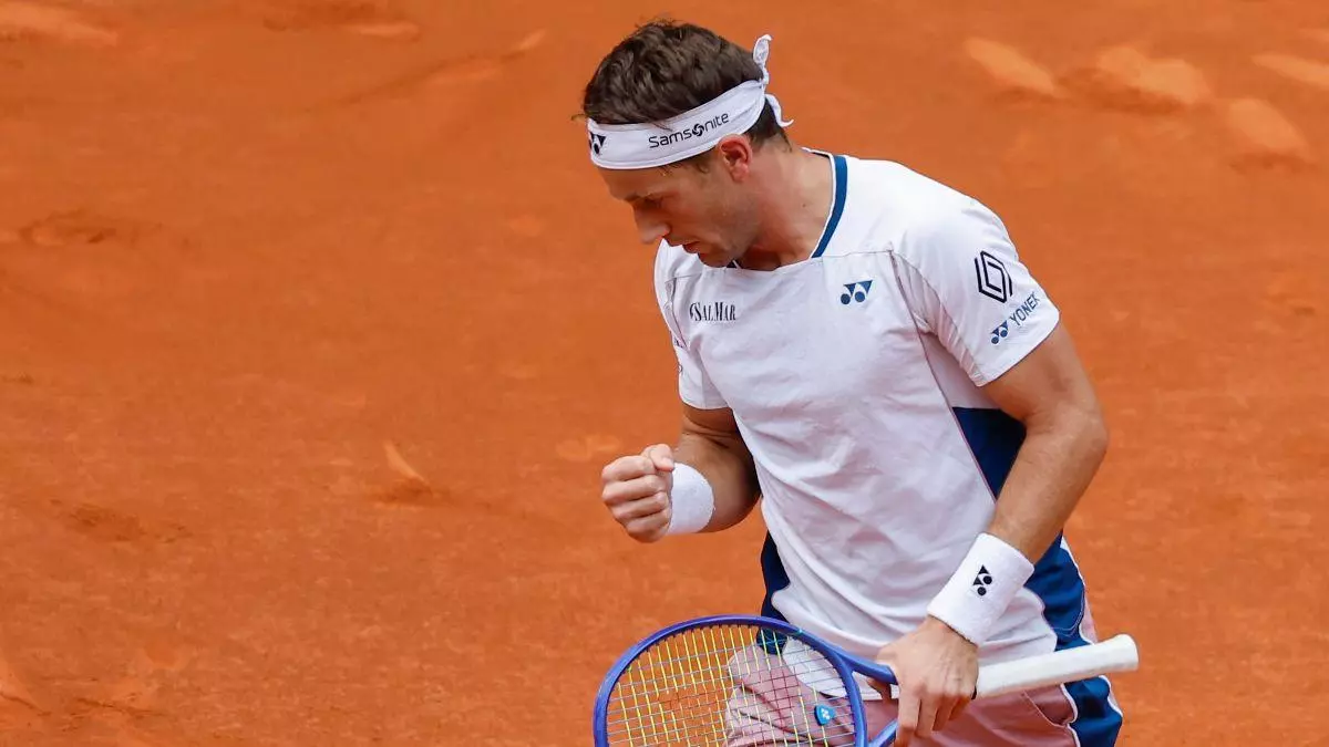 As赤 fue la final del Mutua Madrid Open entre Ruud y Draper