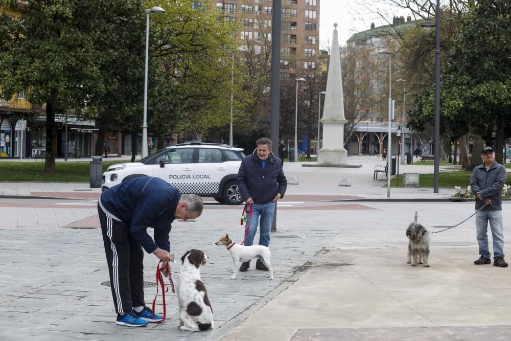 Así se vivió en el Principado el estado de alarma