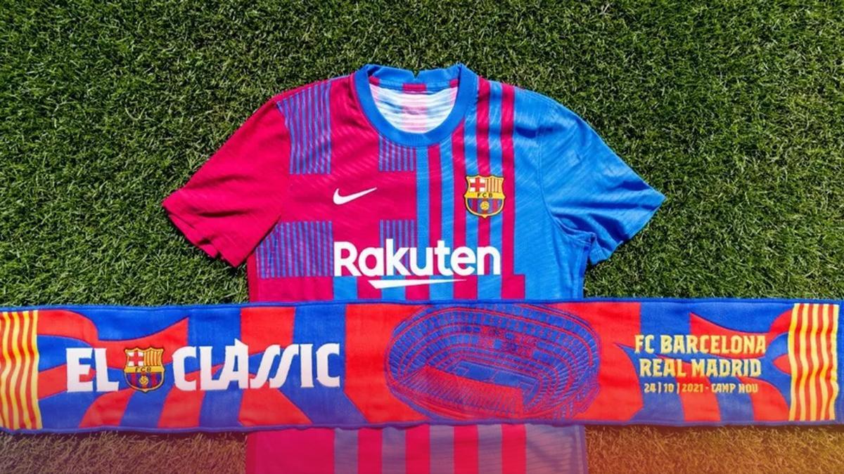 La camiseta, protagonista del clásico del Camp Nou