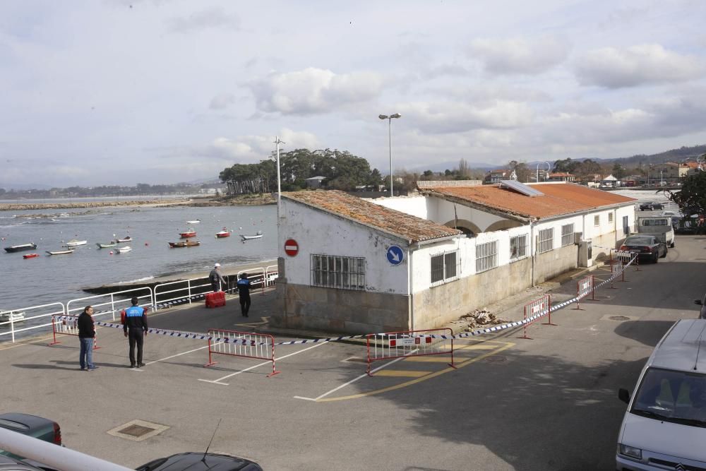 La cubierta se derrumbó a primera hora de este miércoles