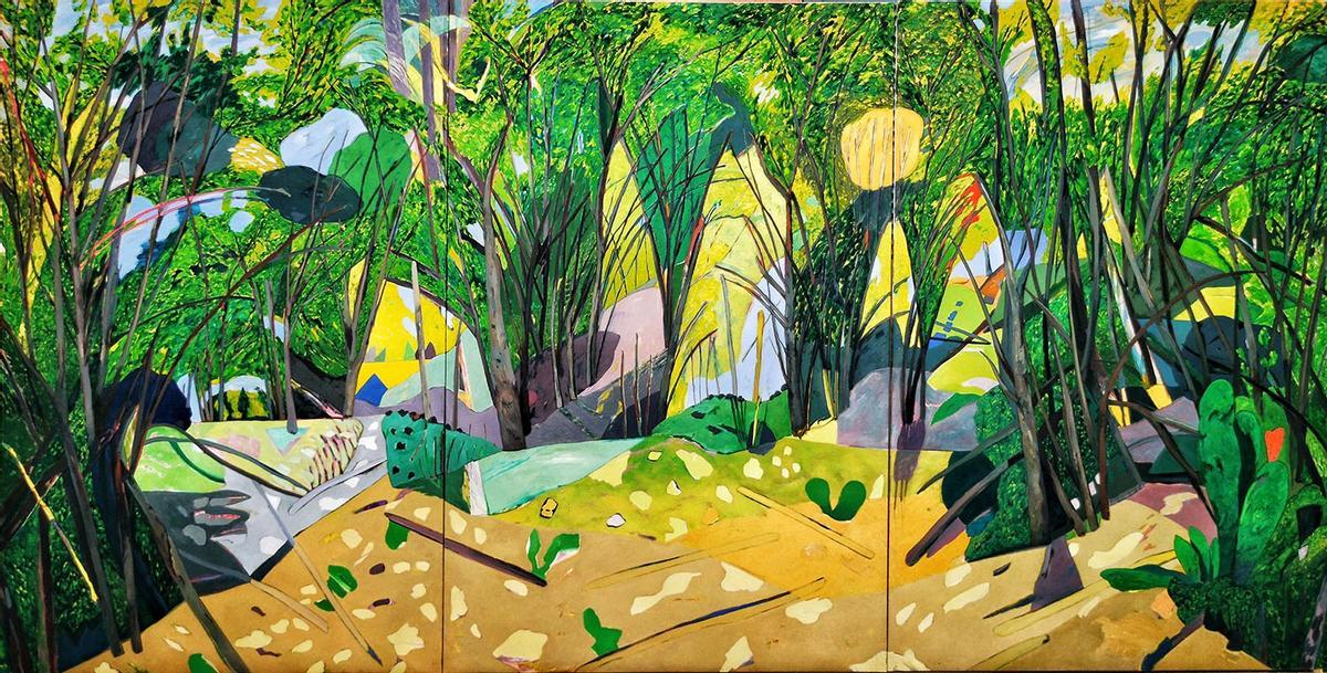 Uno de los paisajes que forman parte de la exposición.