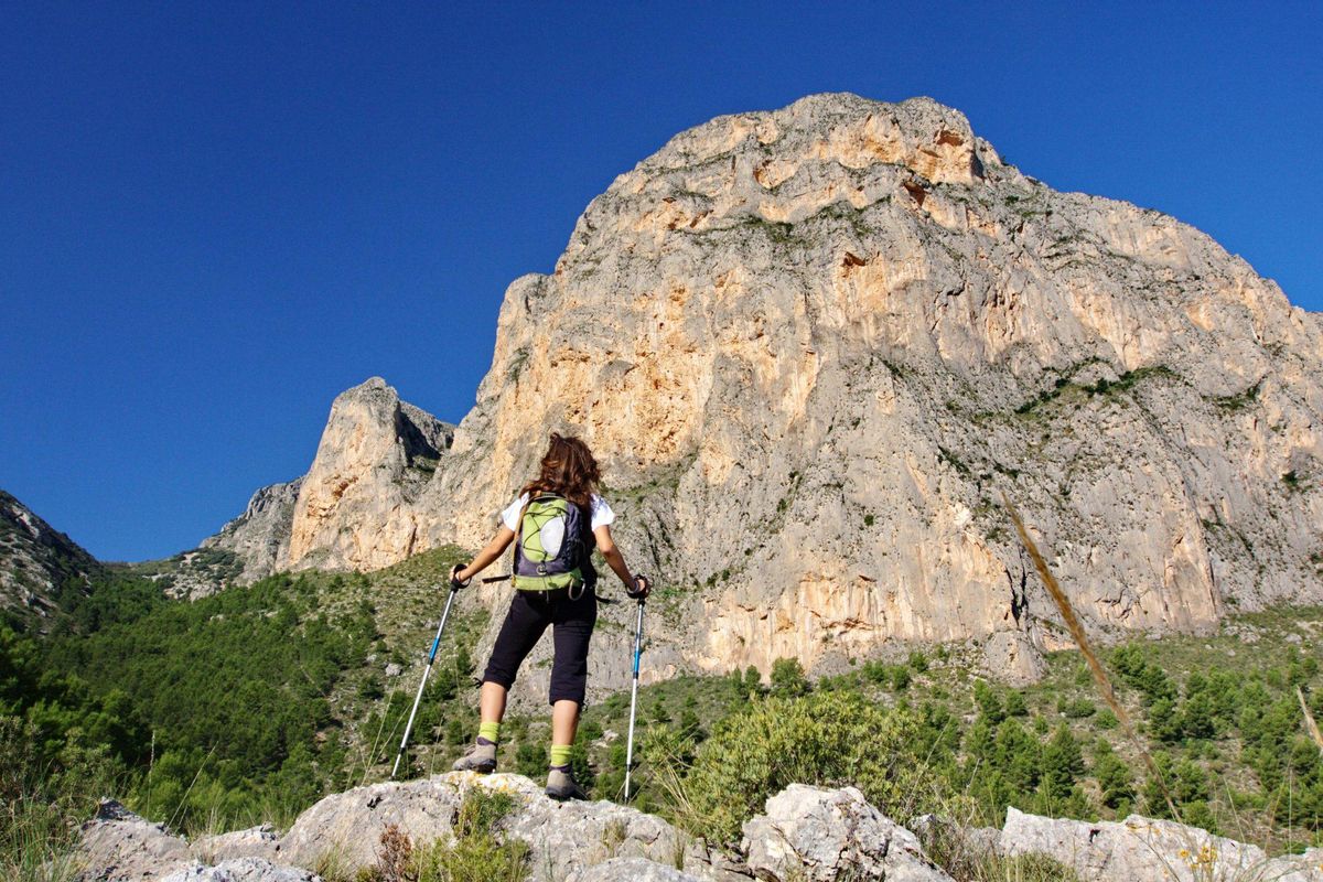 Rutas de senderismo en Polop de la Marina.