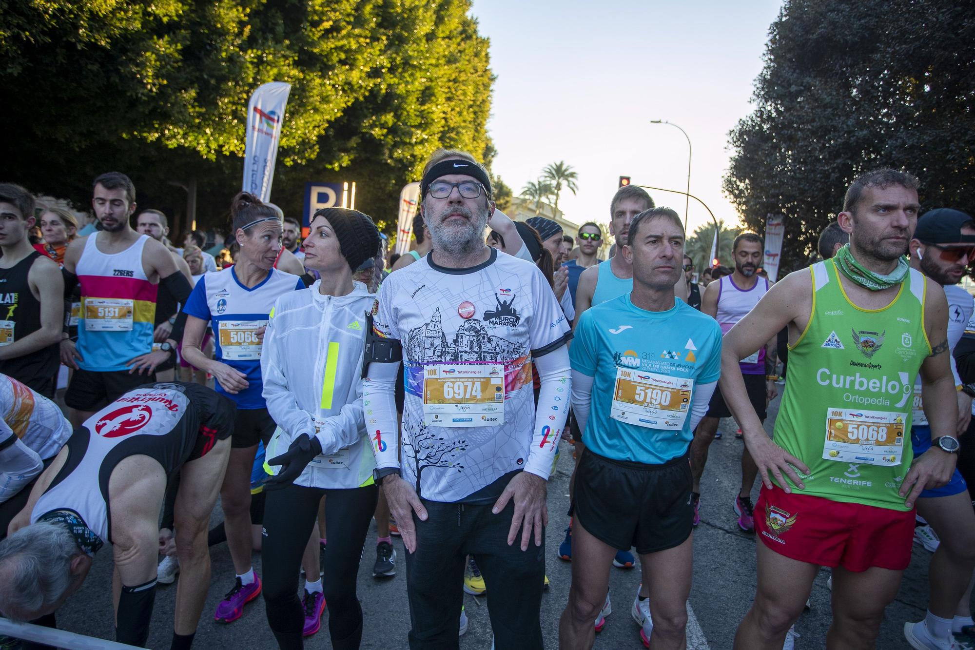 Carrera 10K Maratón Murcia Costa Cálida