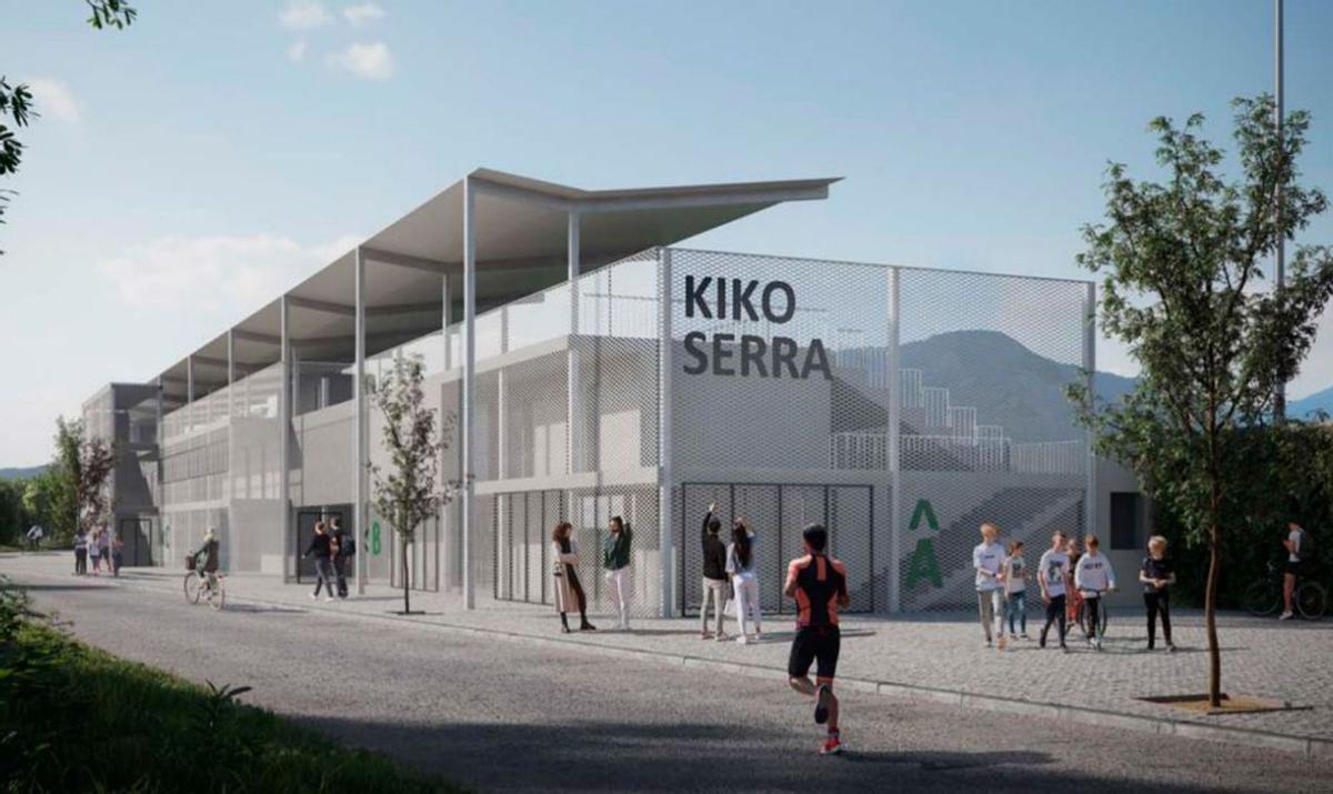 Alrededores del futuro estadio Kiko Serra. | ASJ