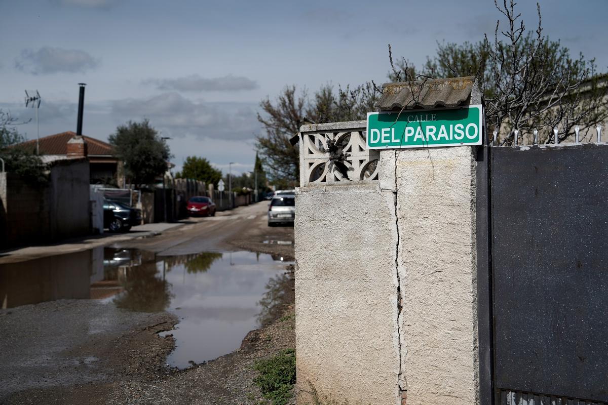 Vista de una de las calles de la urbanización de El Tallar, en Mejorada del Campo.