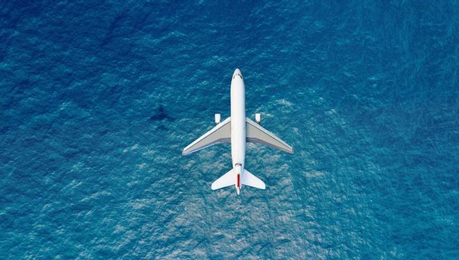 Cabina de avión y coronavirus