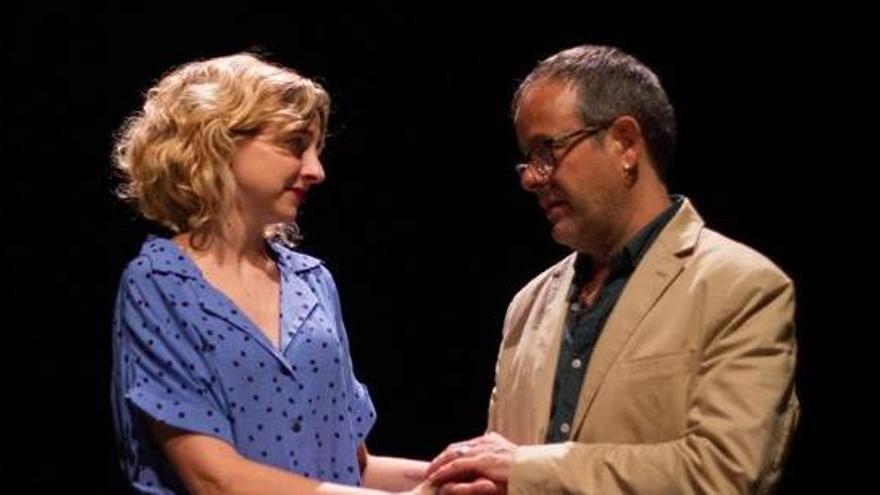 Anna Moliner i David Bagés interpreten &quot;Rita&quot; a la Beckett