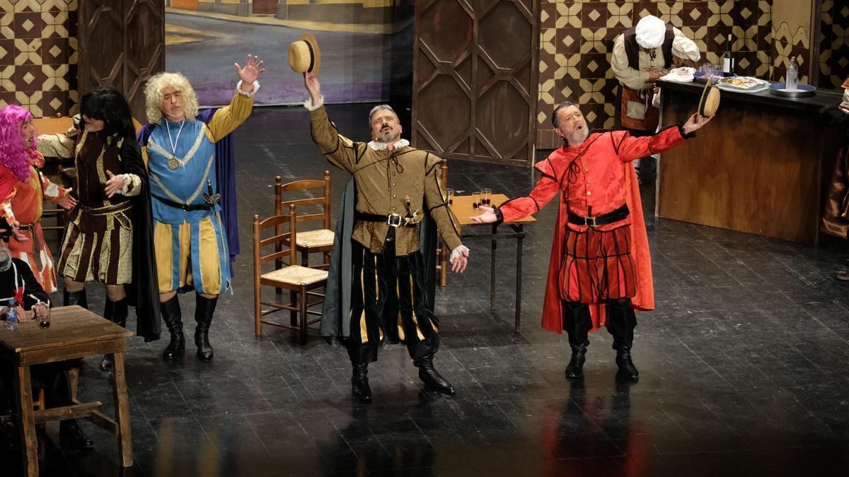 La tradicional representación del &quot;Don Juan Tenorio&quot; de Elda en el Teatro Castelar vuelve este año.