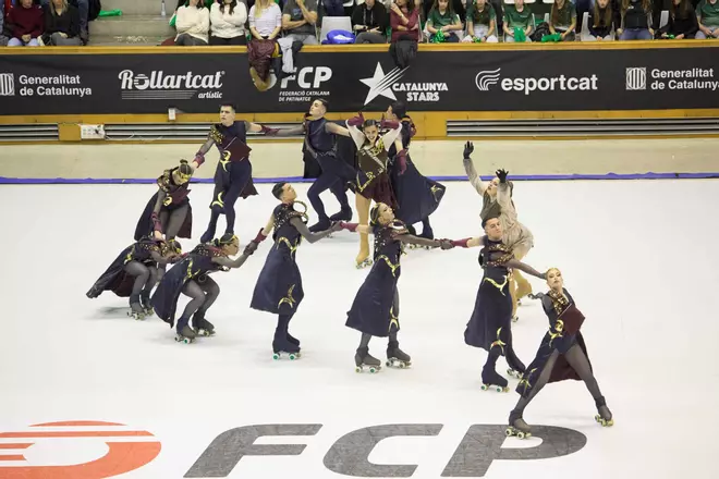 Les fotos de la segona semifinal del campionat de Catalunya de grups de xou a Fontajau