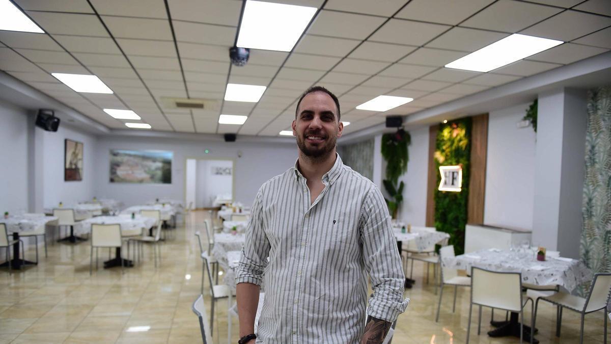 David García, gerente de restaurante La Fragata de Plasencia.