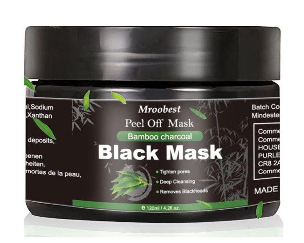 Black Mask con carbon de bambú de Mroobest