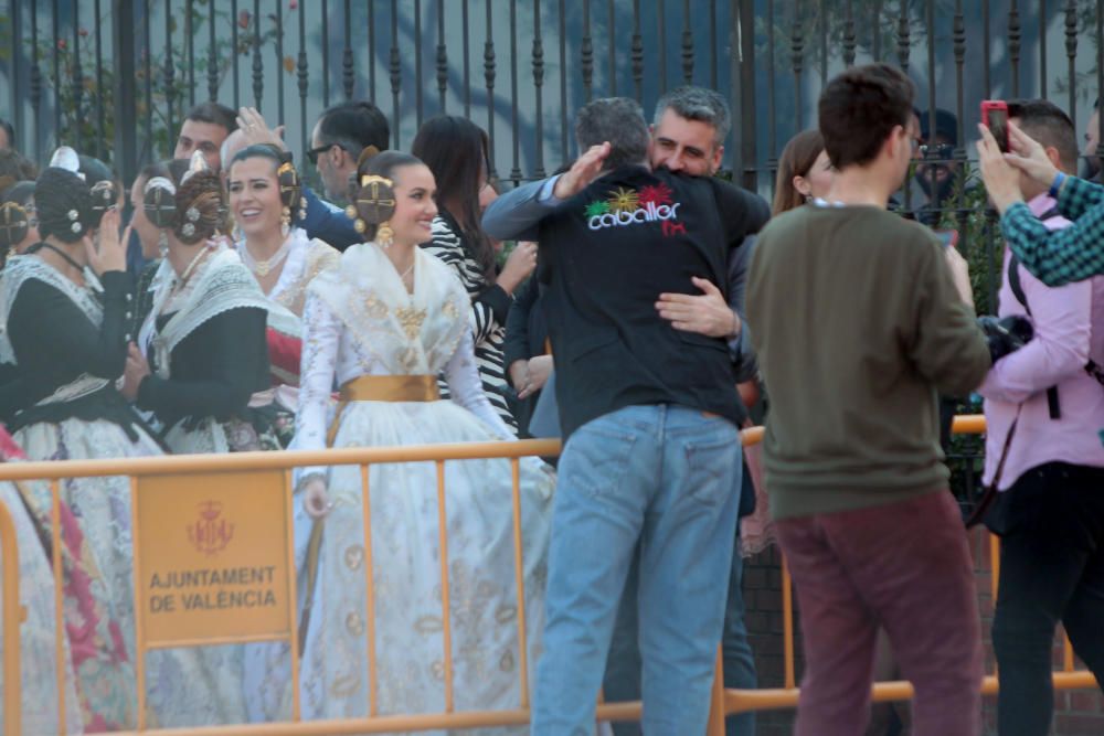 Mini-mascletà conmemorativa de la declaración de las Fallas como Patrimonio de la Humanidad