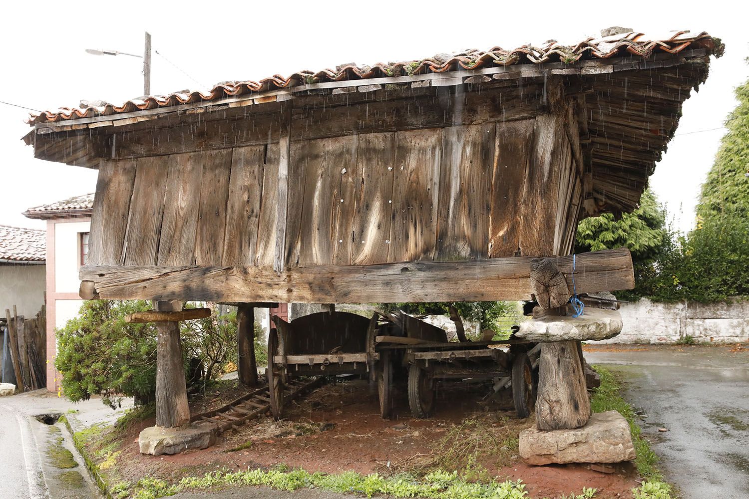 El hórreo, símbolo de sociedad rural asturiana