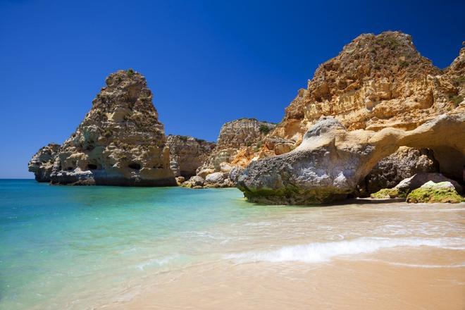 Praia da Marinha, ruta Siete Valles Colgantes