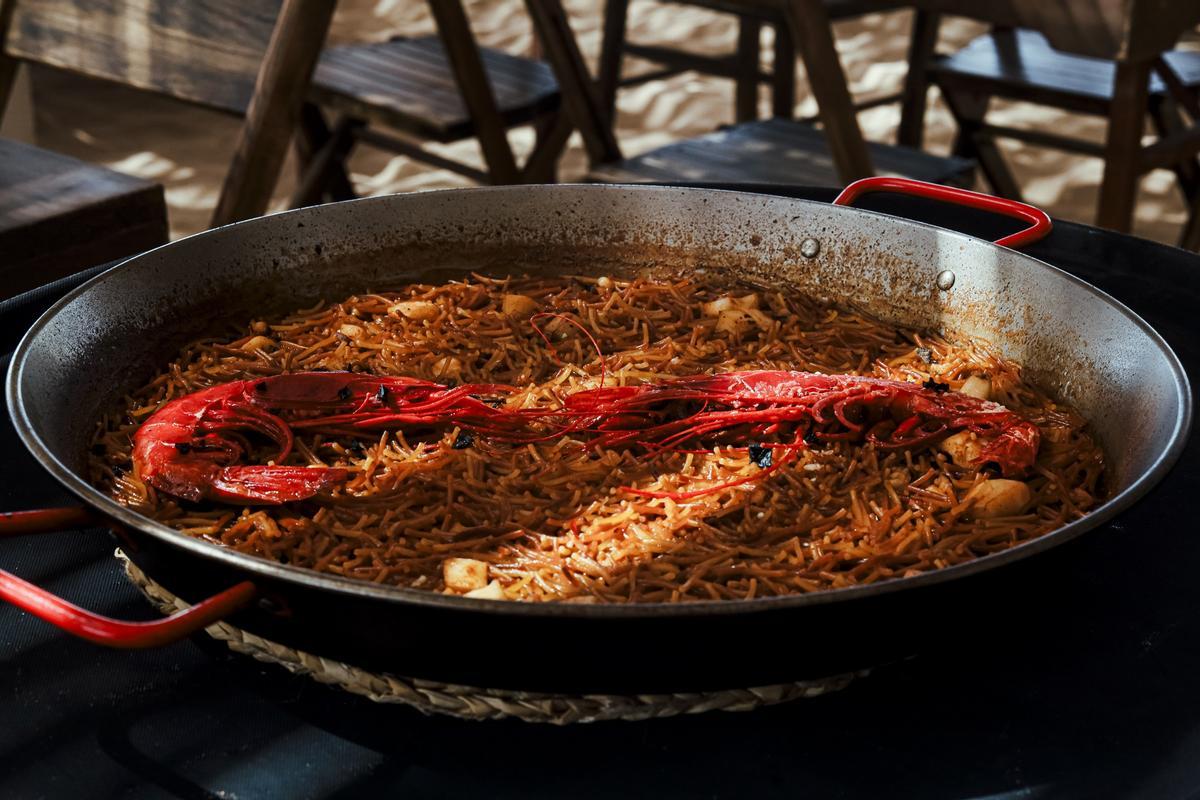 Uno de los arroces de Cala DUO.