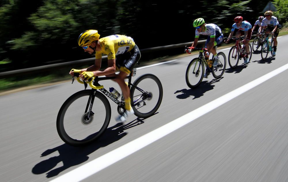 Tour de Francia: La quinta etapa, en imágenes.