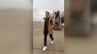 Flick celebra el regreso de Araujo: "Motiva a los compañeros... y a mí"