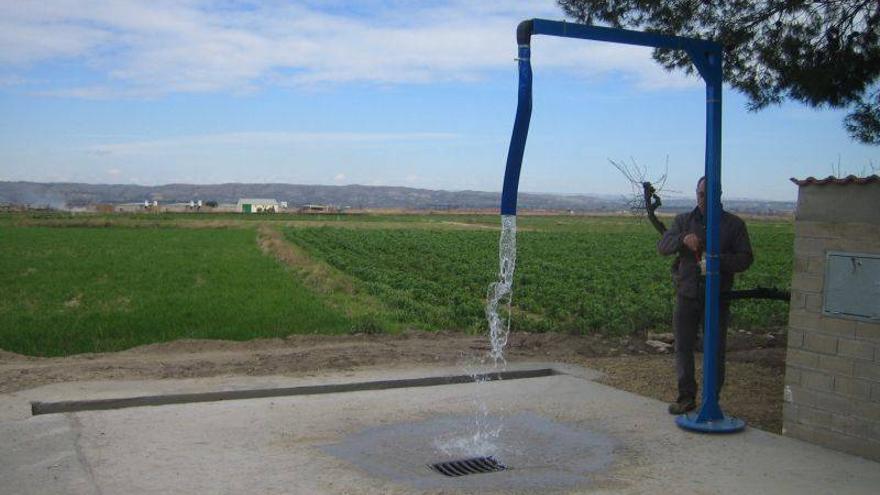 Los agricultores ya disponen de un punto de llenado de agua para sulfatadoras