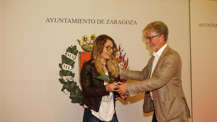 Nerea Langa y el club Sala Zaragoza, Premios Zaragoza, Mujer y Deporte 2018