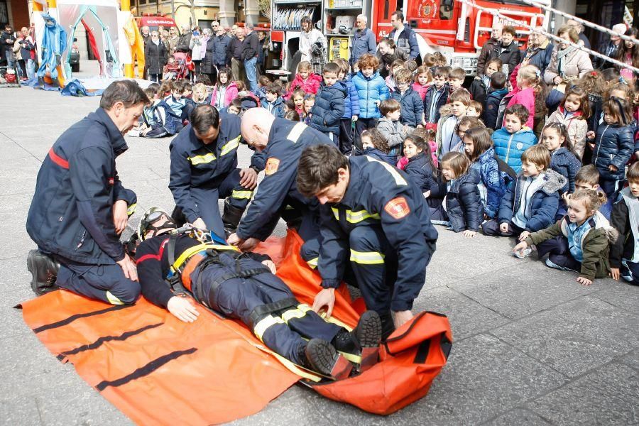 Simulacro de Bomberos.