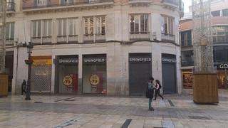 Pull & Bear y Springfield cierran sus tiendas en el Centro de Málaga